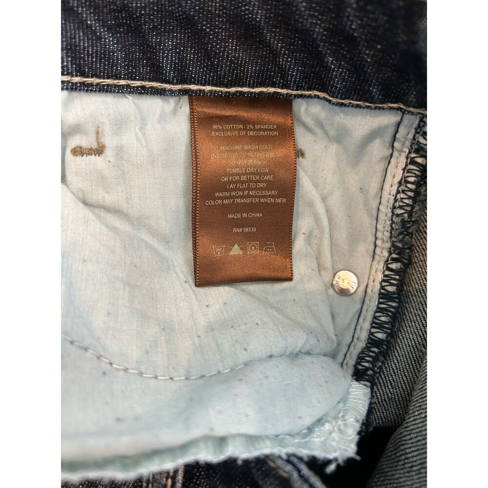Kut from the Kloth Karen Baby KP697MC2 Dark Wash Boot Cut Jeans size 16 - Picture 6 of 7